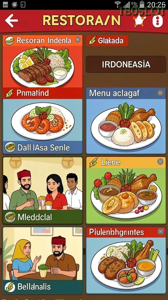 Cuplikan layar SURGA11 — aktivitas