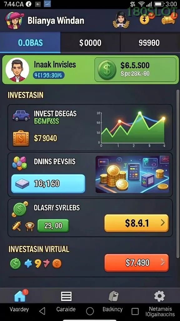 Cuplikan layar S13 — menu navigasi